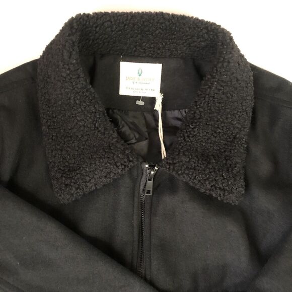 Jade & Ivory By 26 International Crop Jacket Fleece Collar Size XL  NWT - Picture 12 of 14